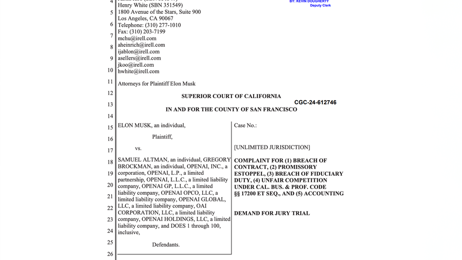 Musk v. OpenAI: a risk manager's overview